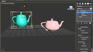 Using The Free Form Deformation Modifiers (FFD) - 3DSMax2012