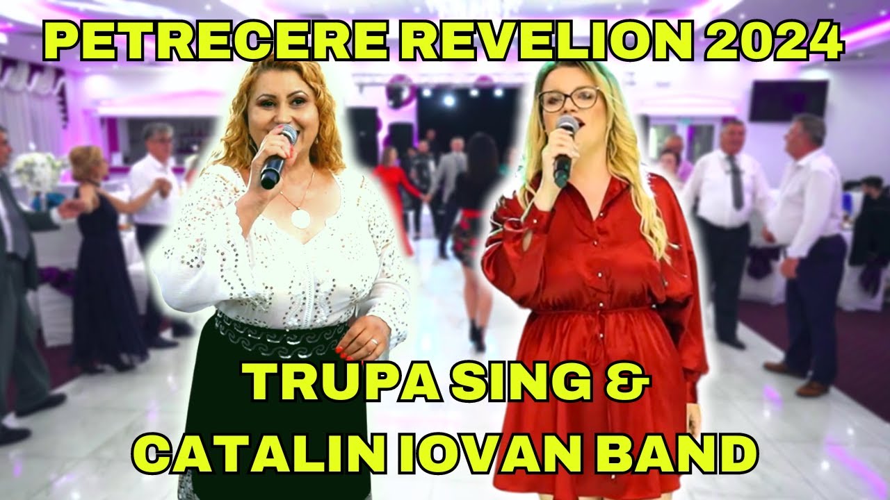 🔥 COLAJ REVELION 2024 ❌ TRUPA SING  ✅CATALIN IOVAN BAND 👉 MUZICA DE PETRECERE