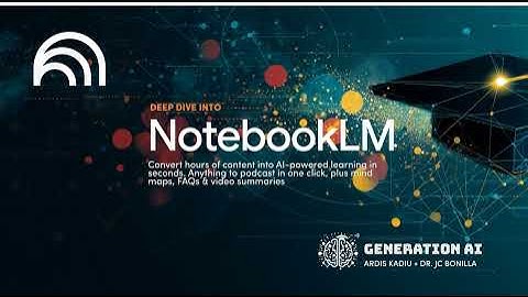 NotebookLM in Action: From PDF to Podcast in one click, plus mind maps, FAQs & video summaries