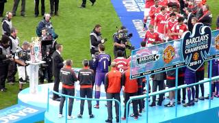 Manchester United 2011 Premier League Champions Presentation V Blackpool