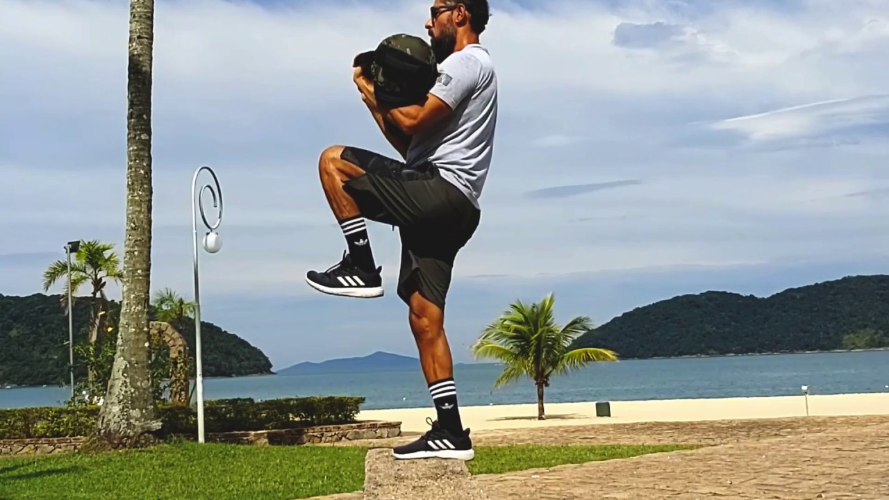 Exerc cio Para Fortalecer As PERNAS STEP UP SANDBAG Treino Fitness Web YouTube