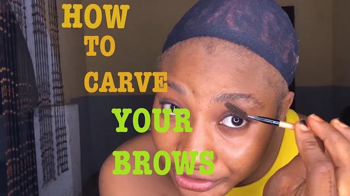 Brows grooming 101//How to carve your brows yourself