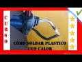 #3️⃣CURSO DE SOLDADURA DE PLÁSTICOS👨🏻‍🏭como reparar Plásticos quebrados de motos CORRECTAMENTE