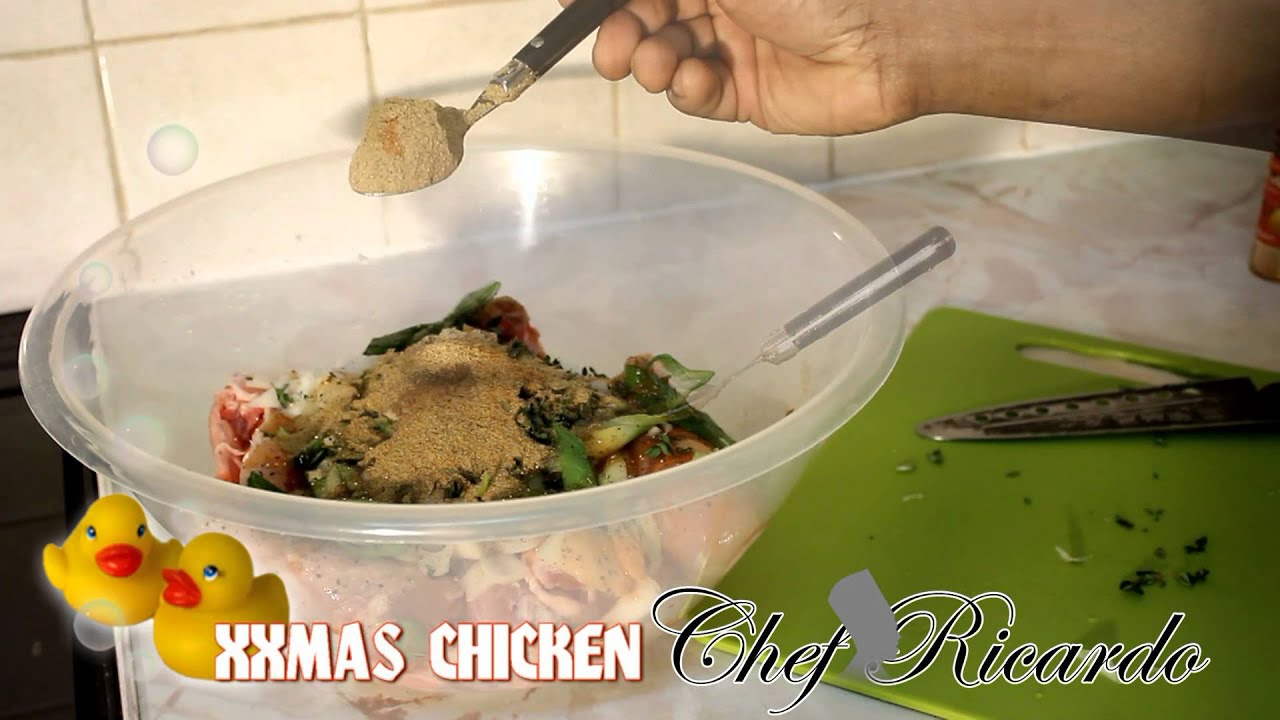 Christmas Dinner: How To Marinate Fried Chicken | Recipes By Chef Ricardo | Chef Ricardo Cooking