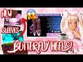 NEW FREE BUTTERFLY SLEEVES! + NEW CHEST LOCATION *EXPOSED* | + BRAND NEW BUTTERFLY HEELS 🦋👠 | RH
