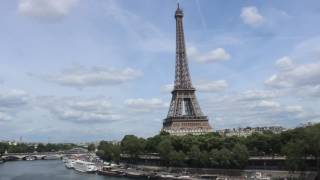 Drive through Paris from Bir-Hakeim to Passy