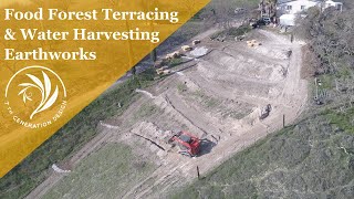 Food Forest Terracing & Passive Water Harvesting Earthworks