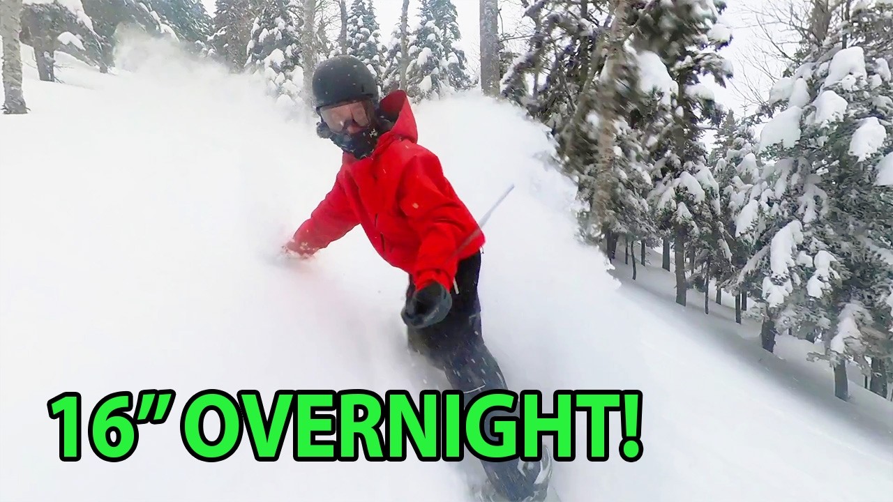 16 Inches Overnight… The Best East Coast Powder Day We’ve Ever Had