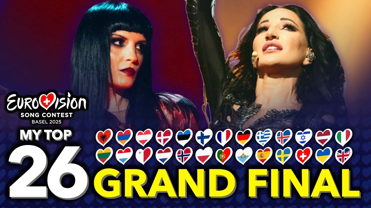 Eurovision 2025 GRAND FINAL | My Top 26 #eurovision2025