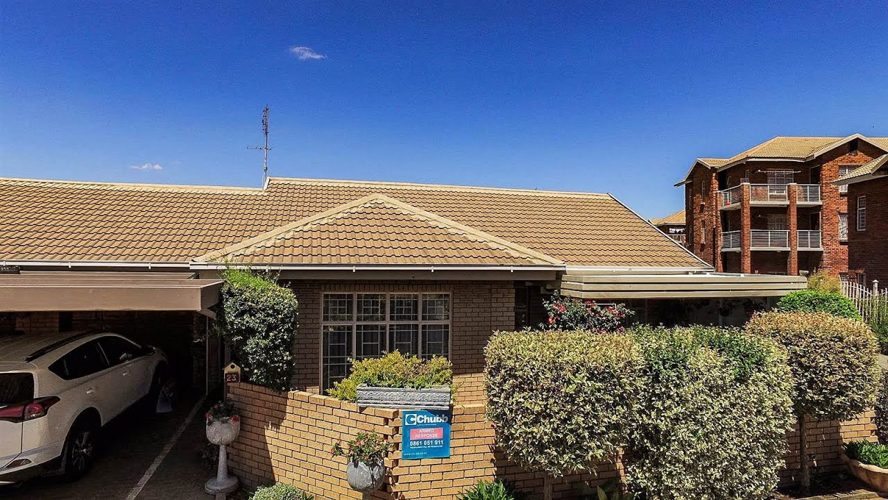 2 Bedroom Townhouse for sale in Free State Bloemfontein Universitas 23 Stellenryk YouTube