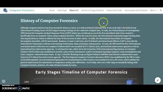 Computer Forensics Wiki Project