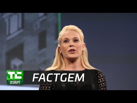 Extract meaning from data with FactGem | Startup Battlefield Disrupt NY 2017