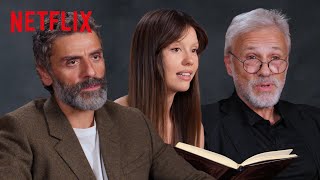 Oscar Isaac, Mia Goth & Christoph Waltz Read Mary Shelleys Novel Frankenstein Netflix