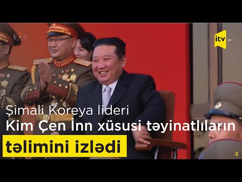 Şimali Koreya lideri Kim Çen İnn xüsusi təyinatlıların təlimini izlədi