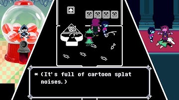 DELTARUNE - splat.wav Sound Showcase (Chapters 1-4)