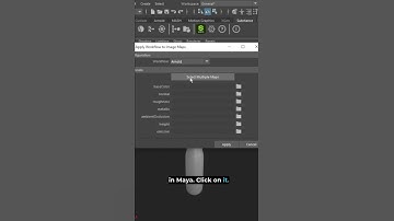 How to Quickly Apply Textures in Maya #mayatutorial #modelingtips #shorts