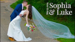 "Live For The Days That Take Your Breath Away" Sophia and Luke Wedding The Nest at Josies Farm