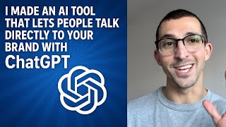 Celebrity I made an AI tool that lets people talk directly to your brand with ChatGPT Profile