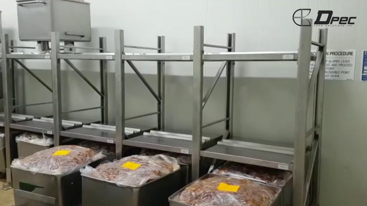 Modular Rack System & Backsaver Lifting/Stacking Machine - YouTube