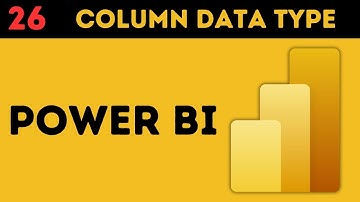 Change Column Data Type in Power BI