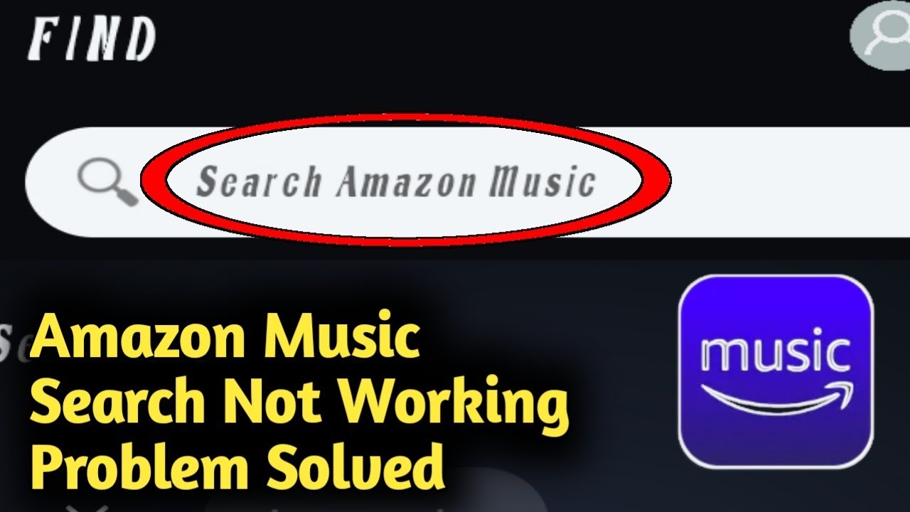 Amazon Music Search Not Working Problem Solved