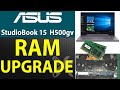 How to Upgrade RAM for Asus StudioBook 15 H500gv Hc039R Laptop | Step by Step