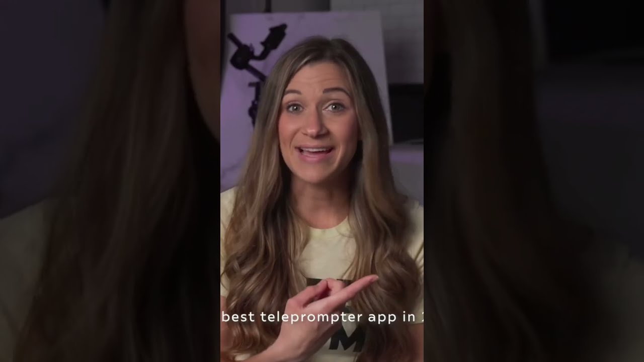 My secret to recording videos of myself FAST 🤯 (best teleprompter app)