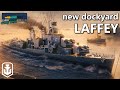 Ref:pEABcFwsKD4 New tier 10 dockyard destroyer laffey! (world of warships)