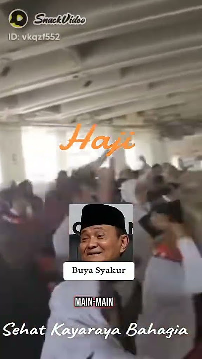 haji cuma sekadar main² menurut Buya syakur #agama#fyp#pov#lintasagama#