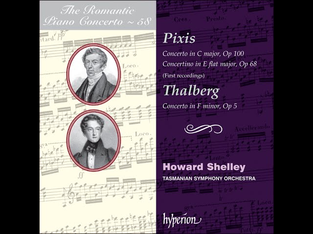 Pixis - Concertino pour piano  et orch: 2è mvt : H.Shelley / Orch Symph Tasmanie