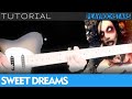 Como tocar SWEET DREAMS en guitarra - Marilyn Manson [Tutorial Rockstars]