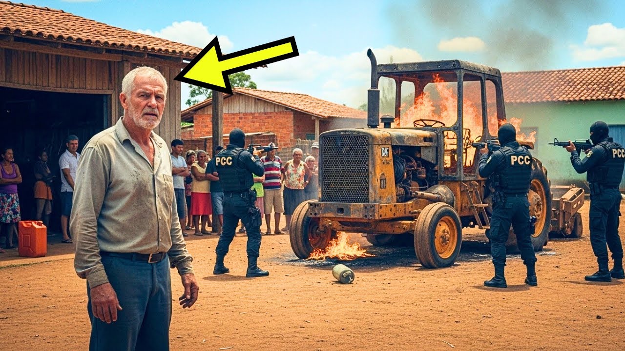 O PCC Queimou O Trator Da Vila — Mas O Que O Antigo Mecânico  Fez Chocou A Todos