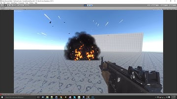Unity 5 Explosion Effect Testing
