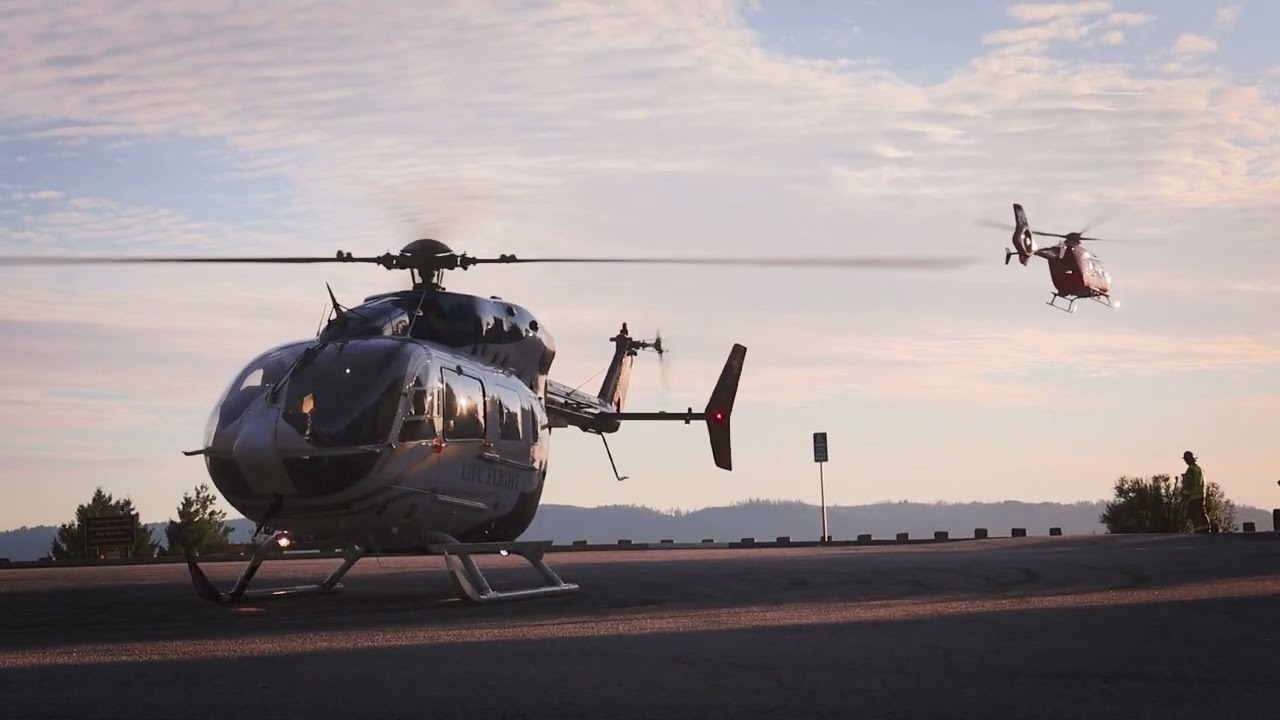 CALSTAR & LifeFlight at Sempervirens LZ Jan 2025