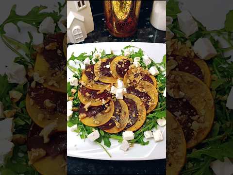 Осенний салатик для плоского животика#рецепты #еда #салат#ужин#рецепты