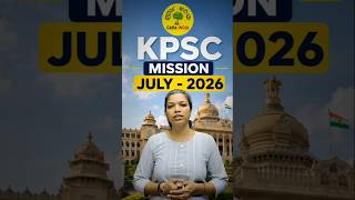 KPSC Mission July 2026 🔥 #kpsc #groupc