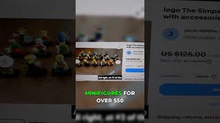 Simpsons Lego Minifigure Haul $125 Score #lego #vintage #collectibles