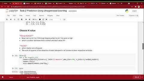 Task 2 Prediction Using Unsupervised Learning