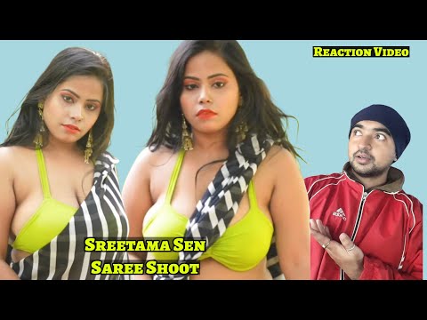 Glamours Sreetama Sen Silk Saree Reels Reaction Live Video 2024 I Recreation Vibes