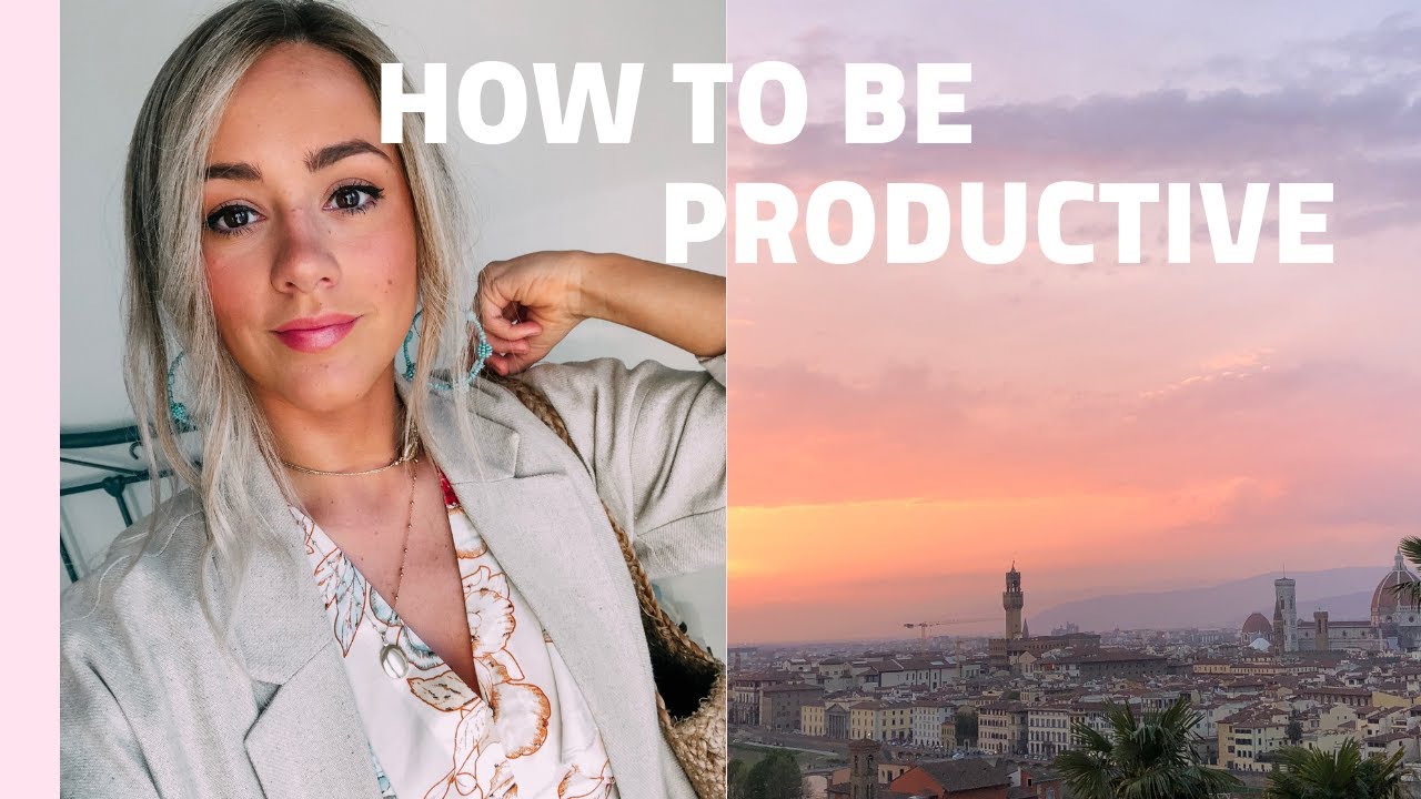 MORNING ROUTINE in Florence, Italy | how to: have a productive day ...