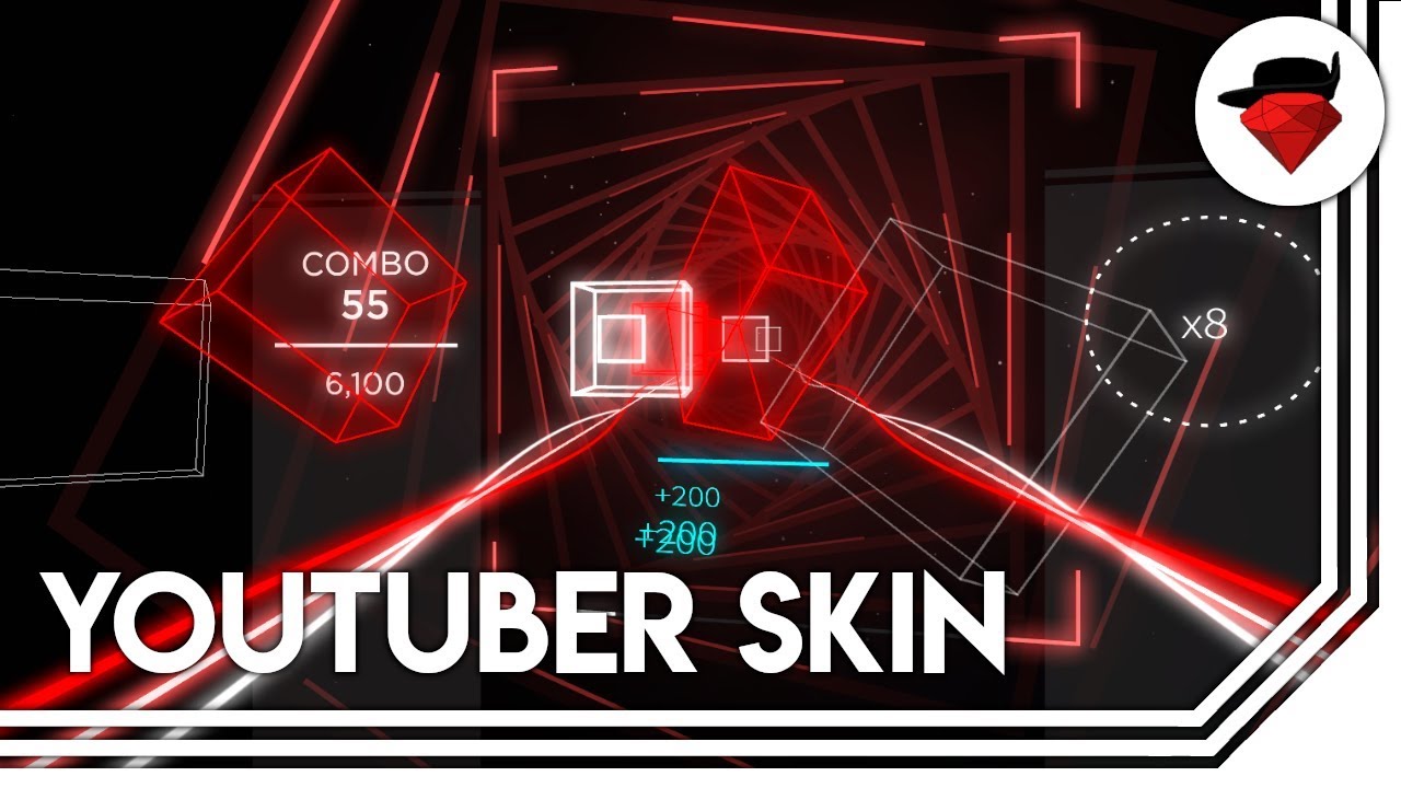 Trying Out An Exclusive Youtuber Skin Blox Saber Roblox - 