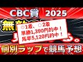【CBC賞2025】◎インビンシブルパパ1着→○ジューンブレア2着！完璧的中🎯