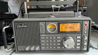 Vatican Radio 15490 kHz interval signal takes me back to the golden age of shortwave radio