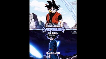 XENO GOKU VS CC GOKU