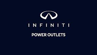 2026 INFINITI QX60 - Power Outlets