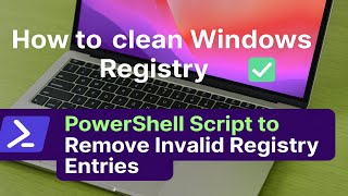 How to CLEAN Windows Registry | Build Your Own Registry Cleaner Windows 11 ✅💻