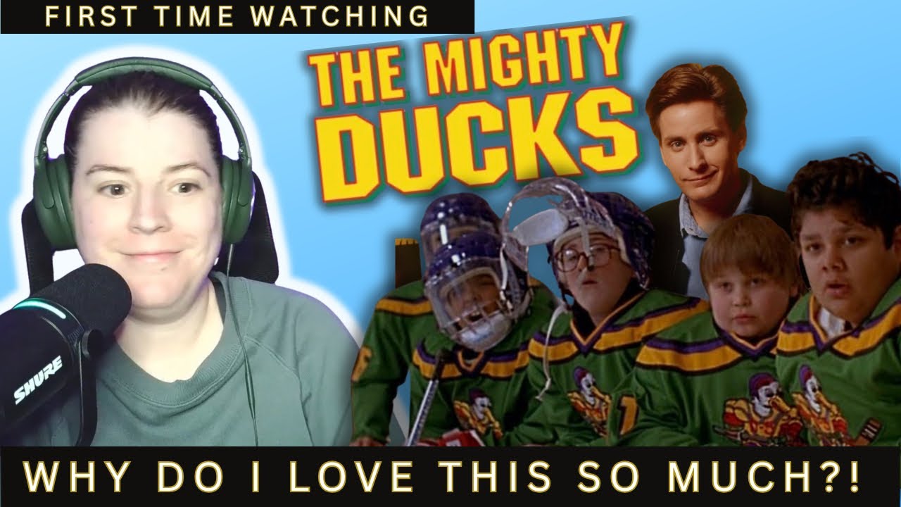 The Mighty Ducks (1992) Had NO Business Being This Fun | *First Time Watching* | Movie Reaction