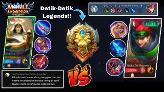 DETIK-DETIK TIER LEGENDS🔥ALDOUS SATU LANE DENGAN X BORG !! ~ BUILD ALDOUS 2023 - MOBILE LEGENDS