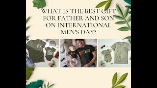 What Is the Best Gift for Father and Son on International Men s Day