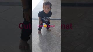 cute 🥰 jannat Fatima #viral #cutebaby #cutebabbyboy #cute #newbornbaby #baby #babyshorts #love#funny